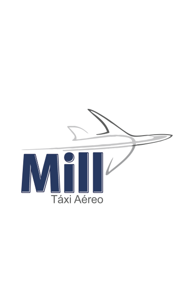 Logo Circular Mill Táxi Aéreo